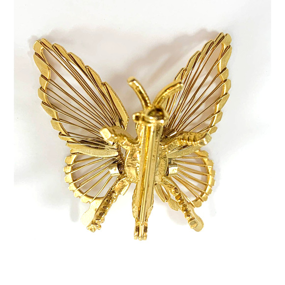 Butterfly Trembler Pin/Brooch - Picture 6 of 7